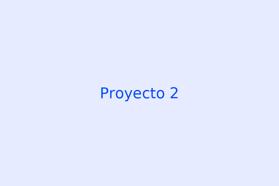 Proyecto 2